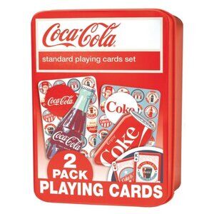 Coca Cola Playing Cards 2-Pack Game